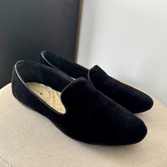 Birdies black velvet Starling loafer (size 7.5) - Picture 3 of 5